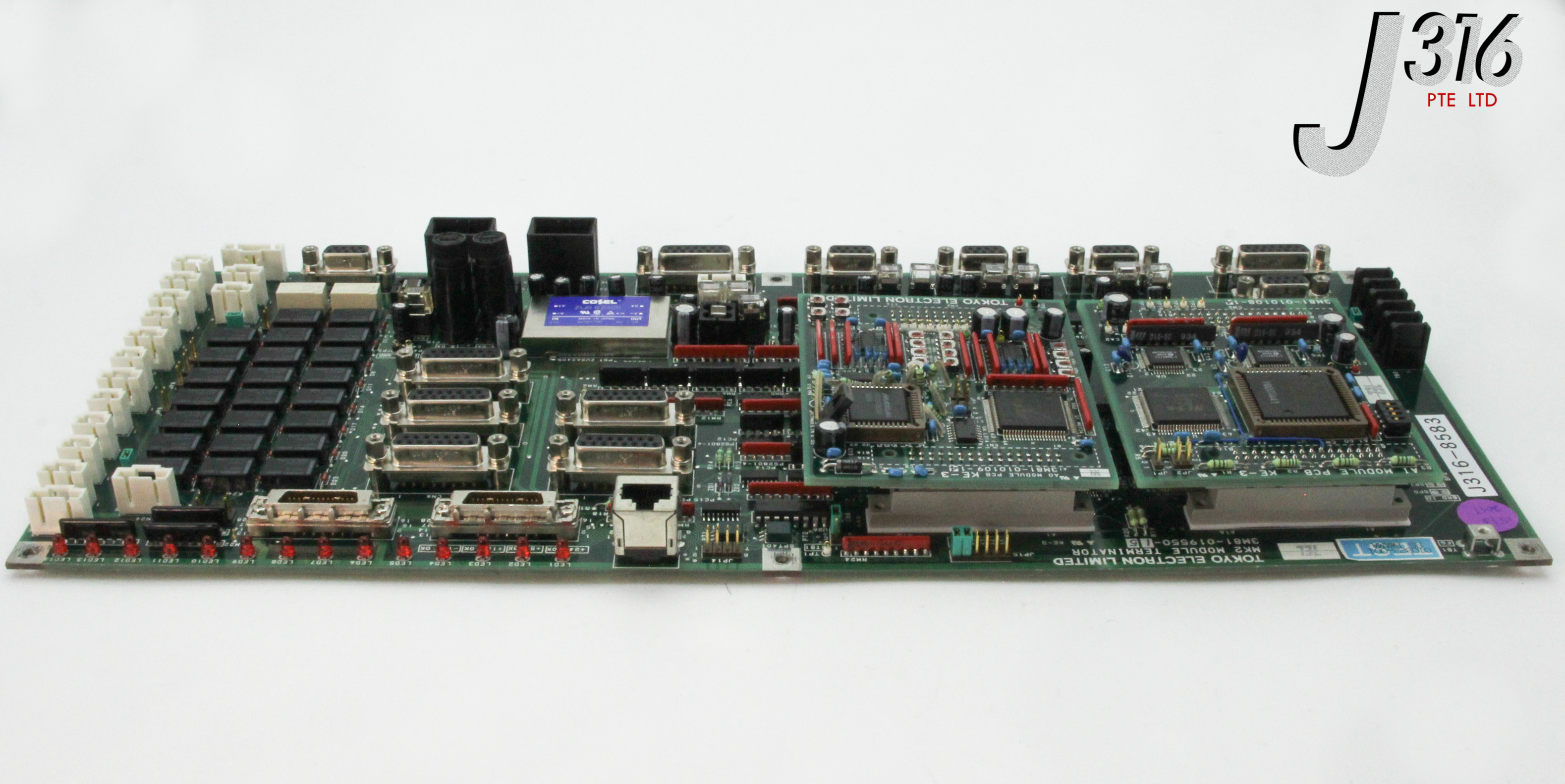 8583 TOKYO ELECTRON PCB MK2 MODULE TERMINATOR W/ 3M81-010108-14